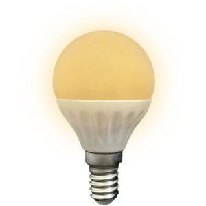 Frosted Bulb, Warm Light (3000K)