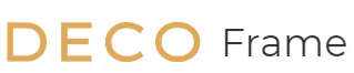 Deco frame logo.