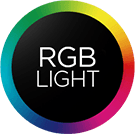 Multi-color light icon.