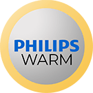 Philips warm light icon.