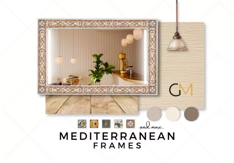 Mediterranean frames banner in Sydney.