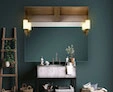 A thumbnail of elegant bathroom with a Tachini LED mirror lamp in Melbourne.